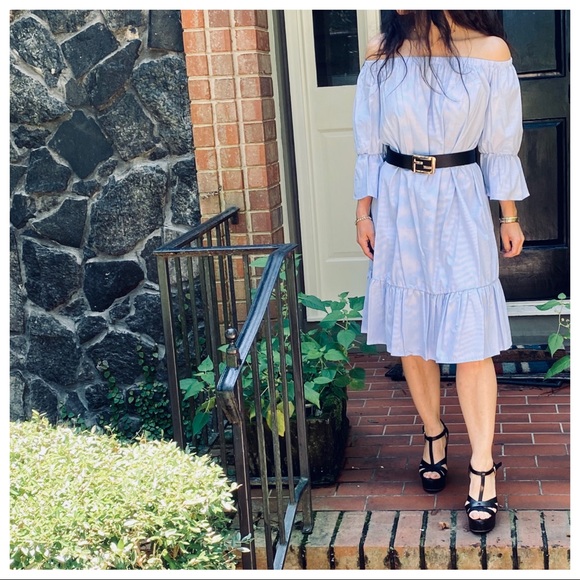 BOHO CHIC OFF THE SHOULDER TUNIC DRESS - Picture 2 of 14